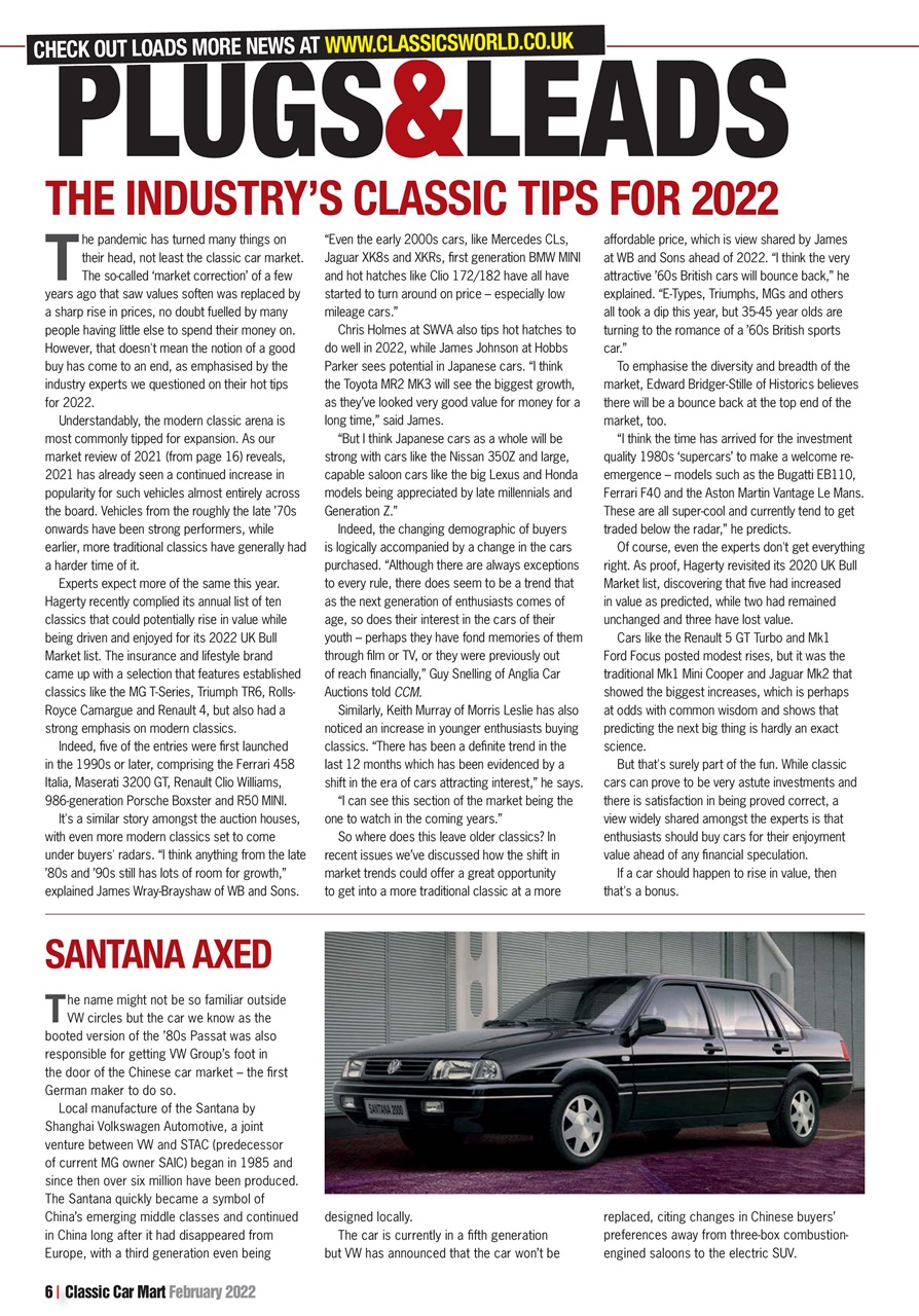 Classic Car Mart Preview Pages