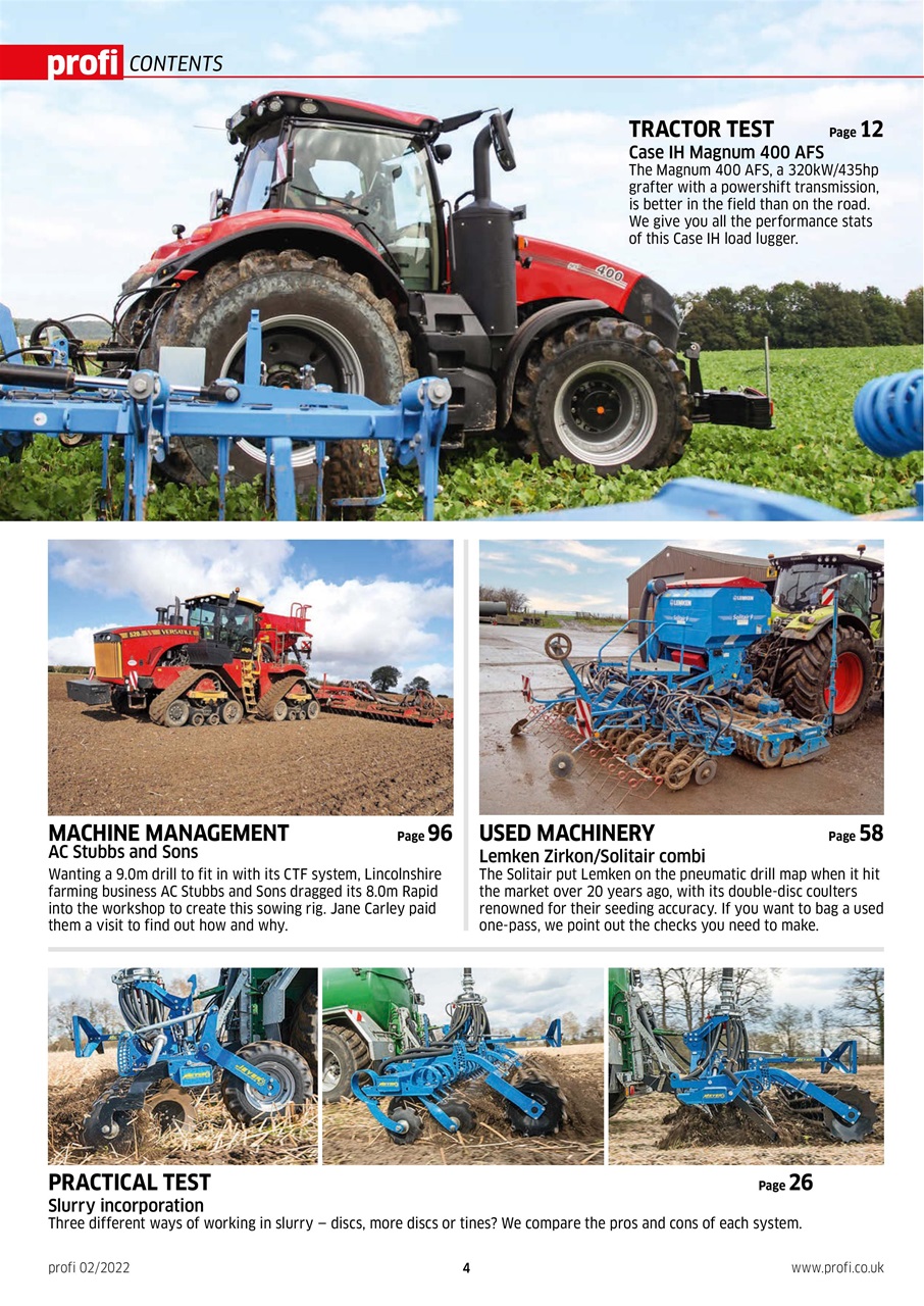 Profi International Preview Pages