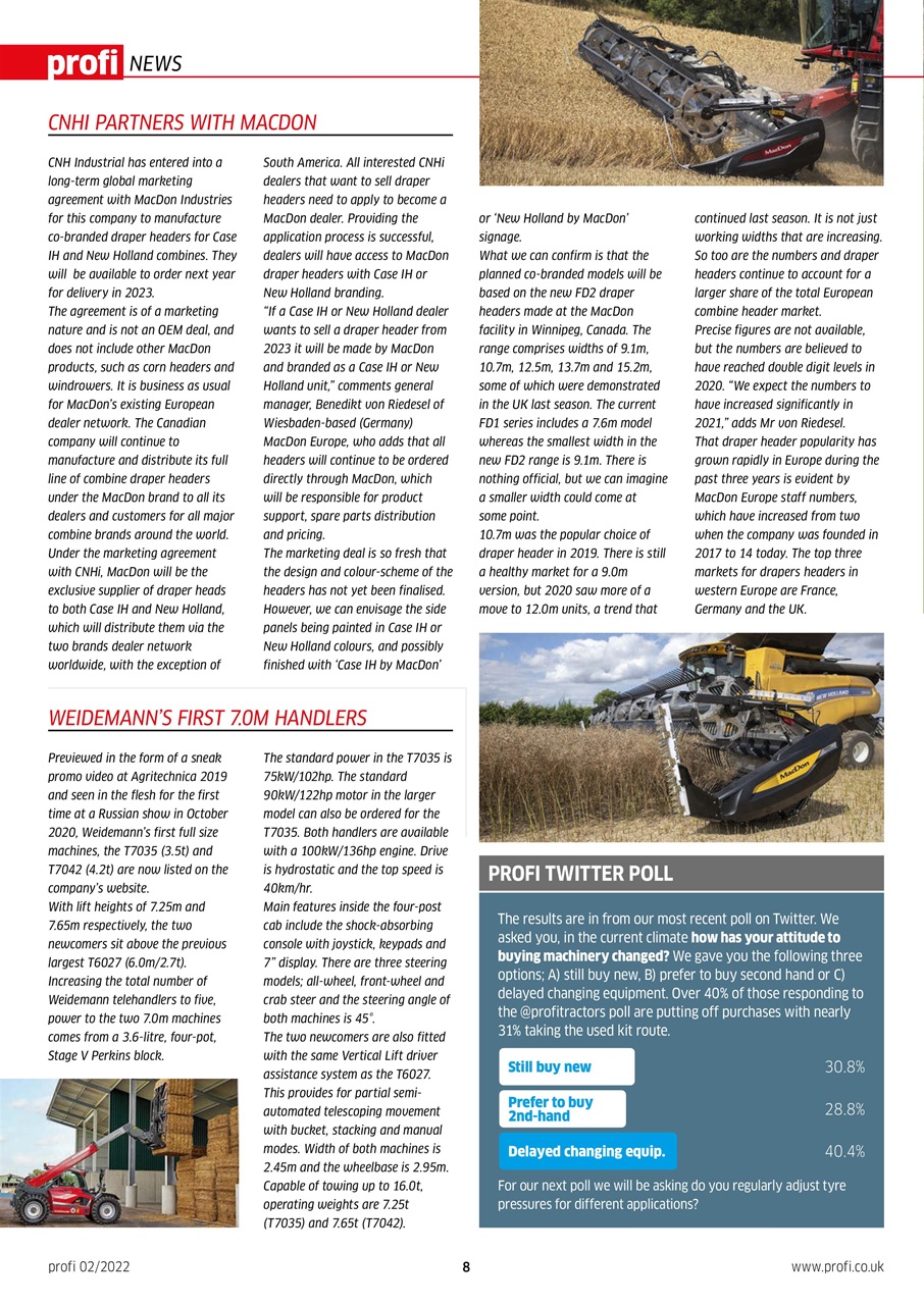 Profi International Preview Pages