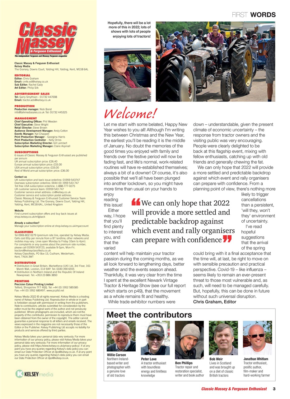 Classic Massey Preview Pages