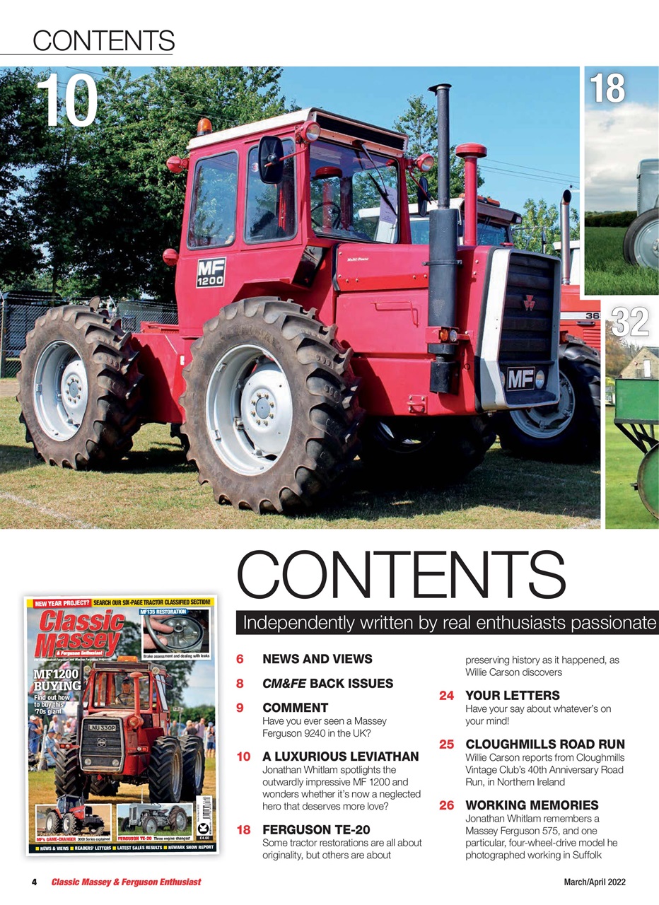 Classic Massey Preview Pages