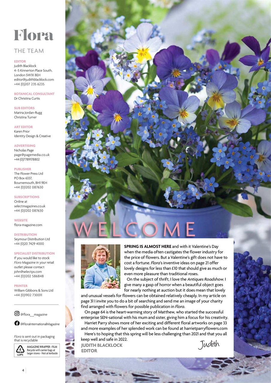 Flora International Preview Pages