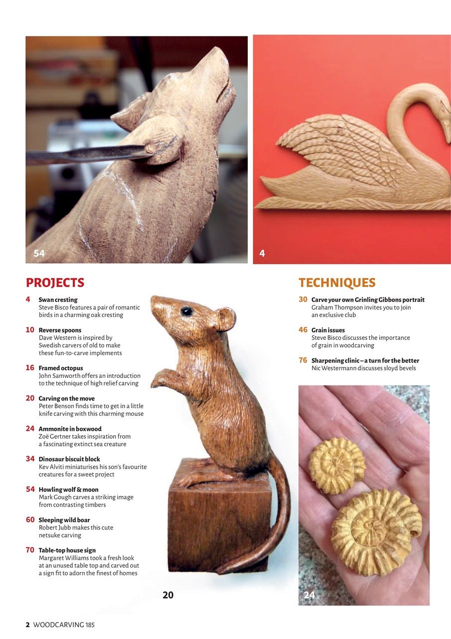 Woodcarving Preview Pages