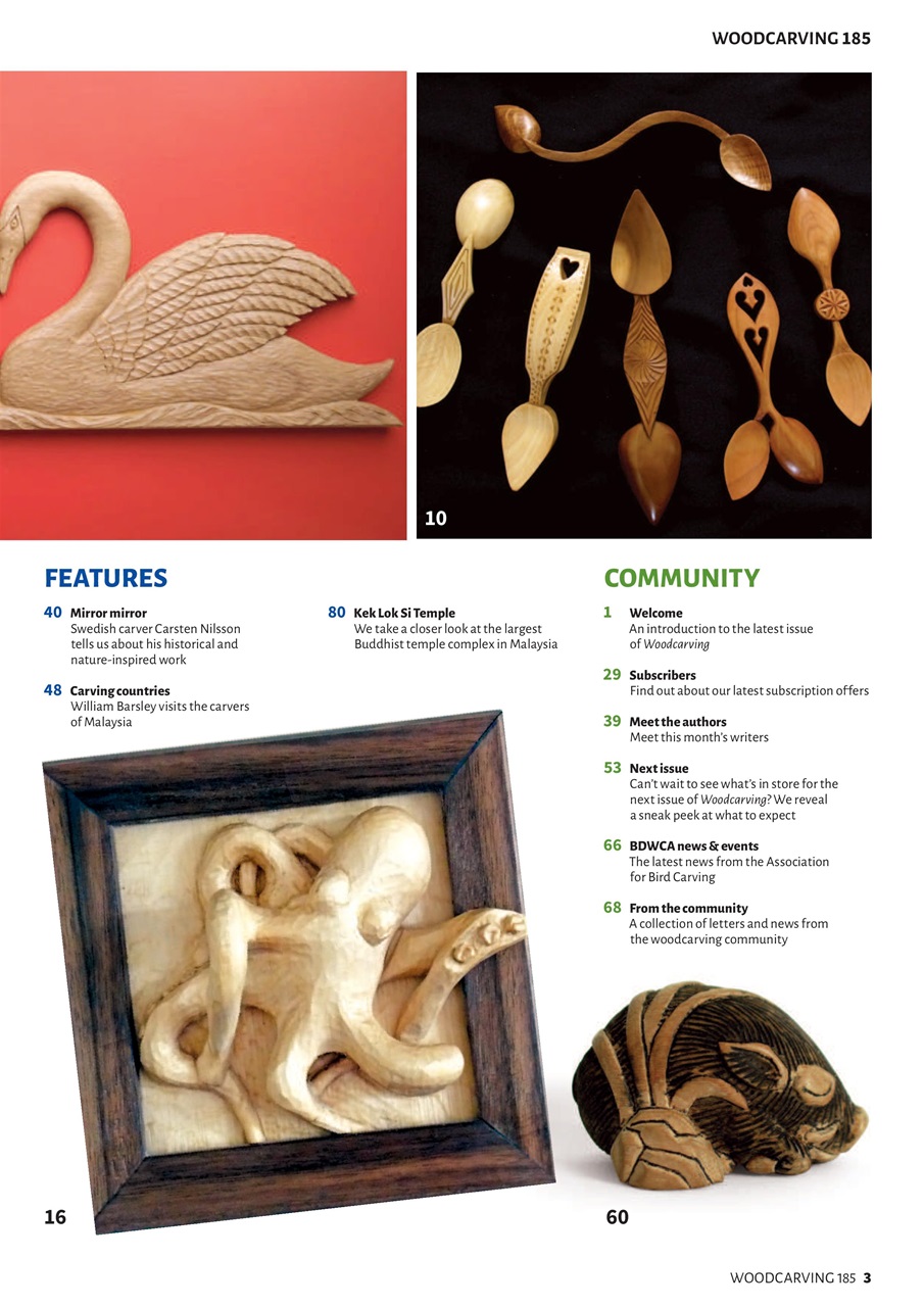 Woodcarving Preview Pages