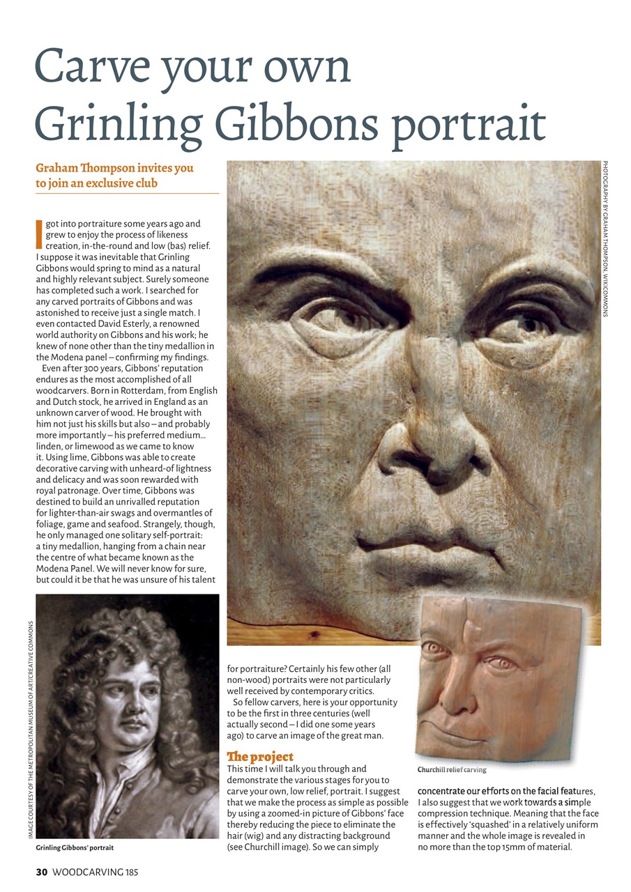 Woodcarving Preview Pages