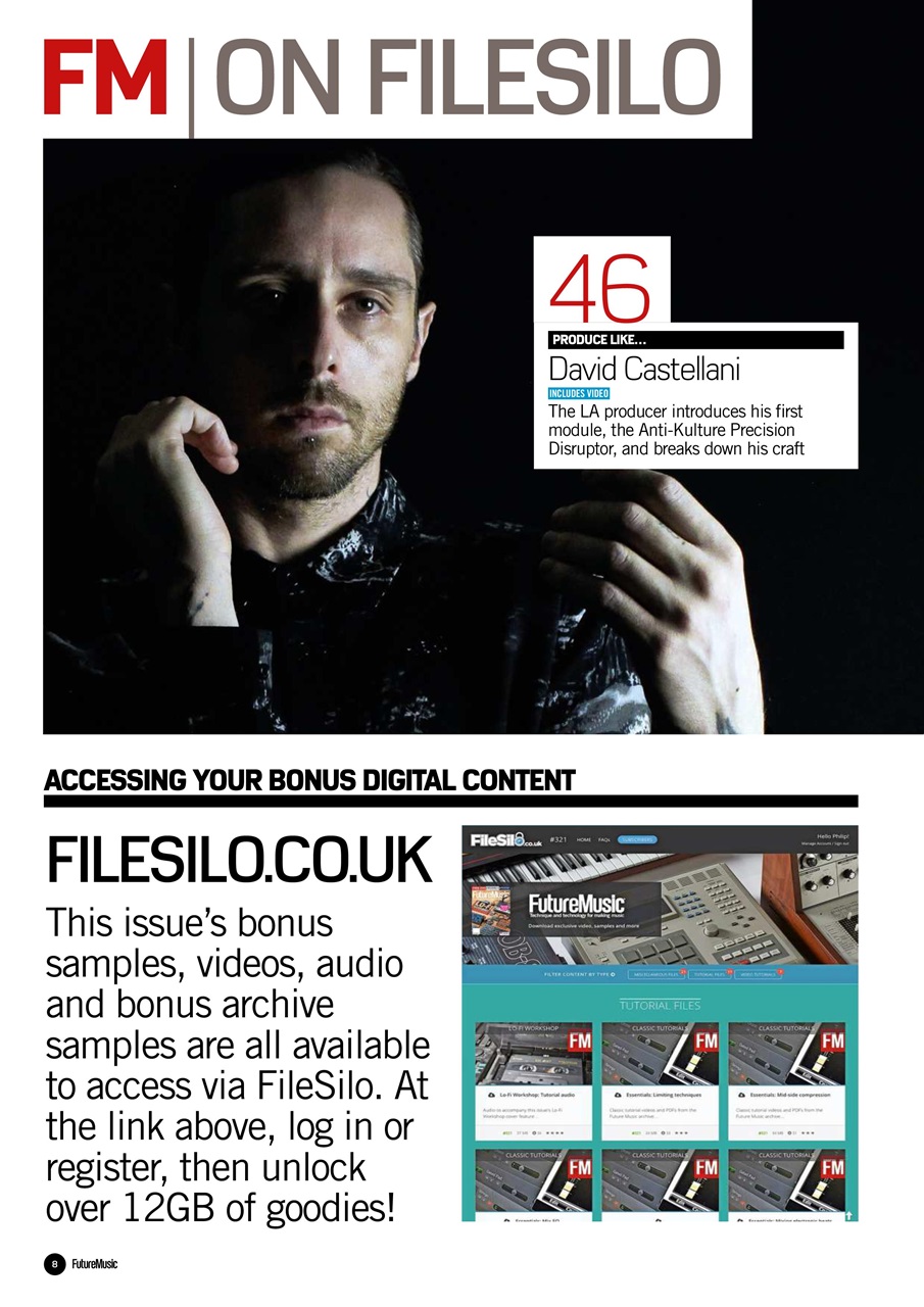 Future Music Preview Pages