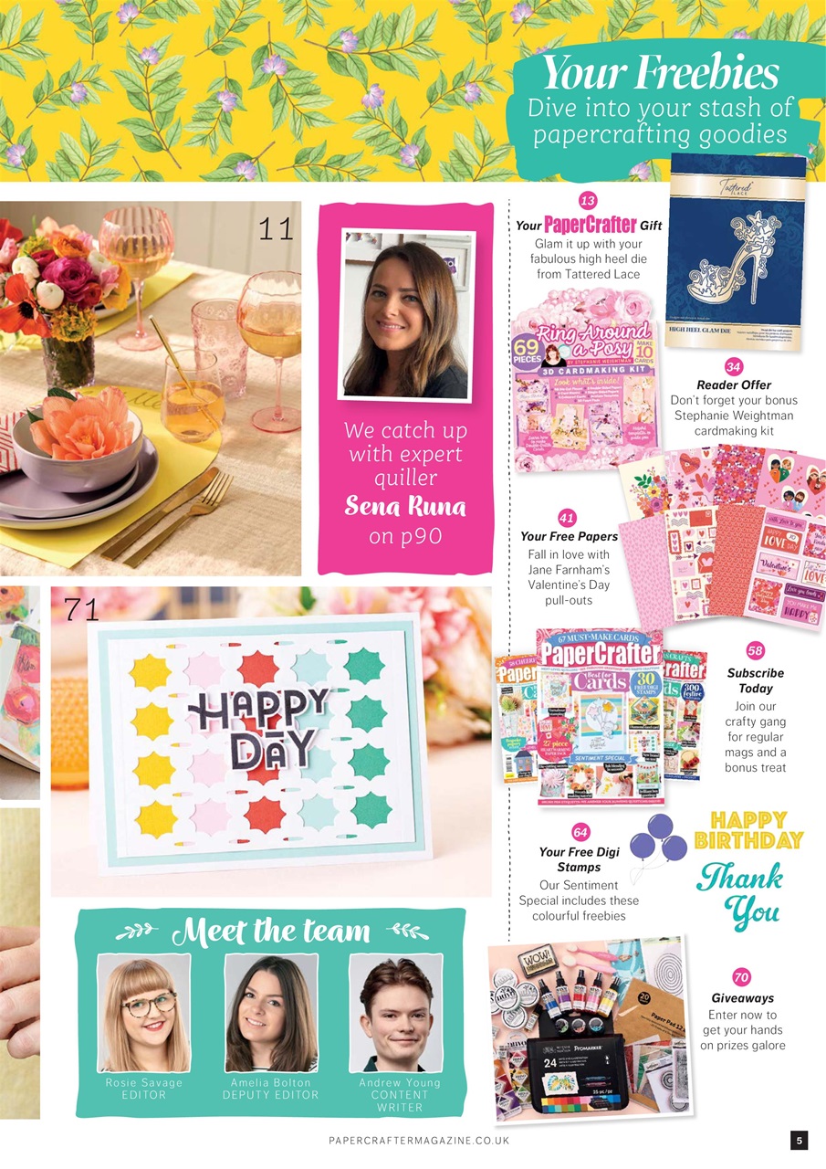 PaperCrafter Preview Pages