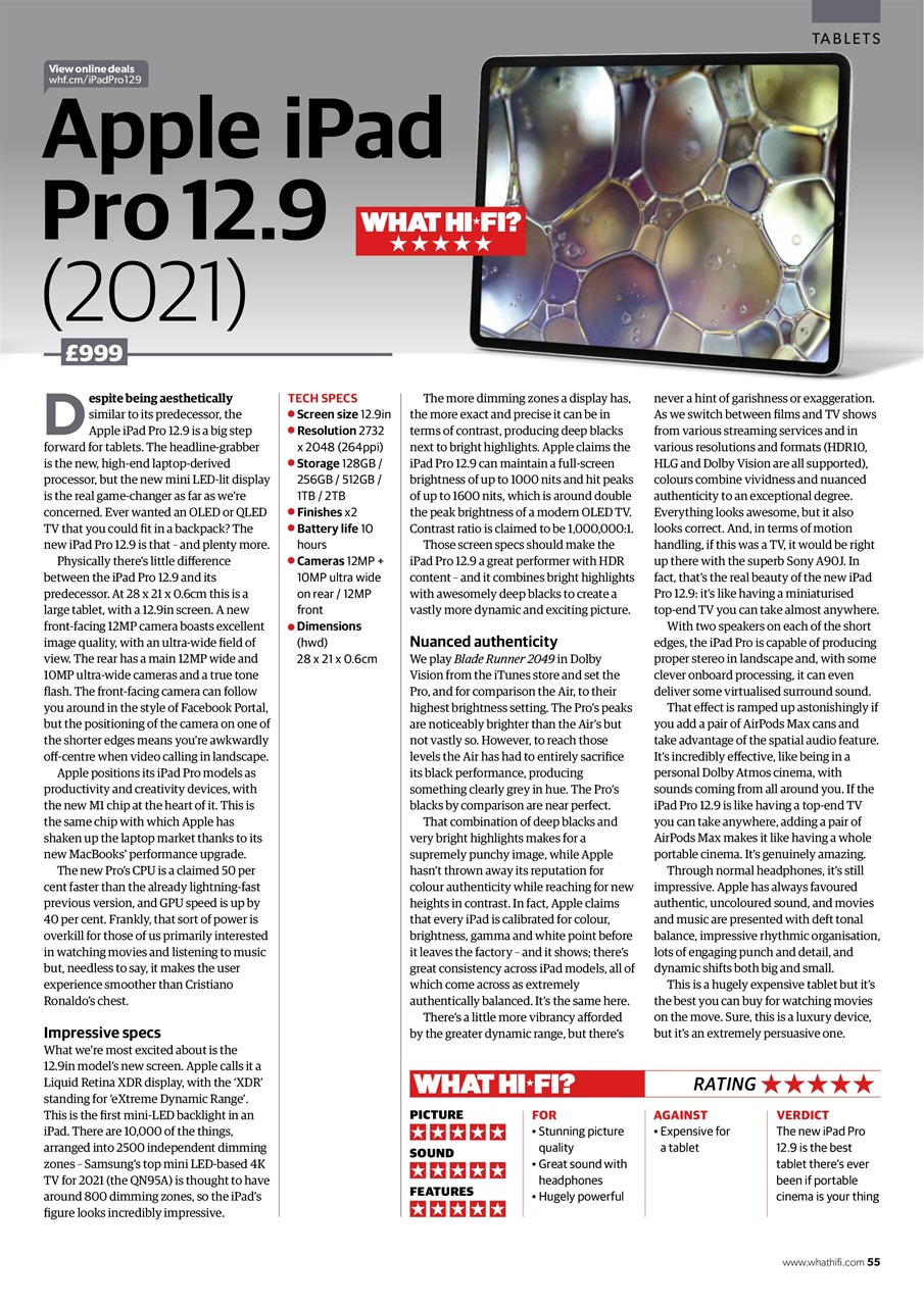 What HiFi Preview Pages