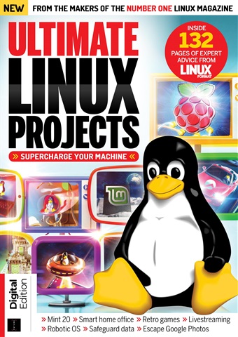 Technology Bookazine issue Ultimate Linux Projects First Edition