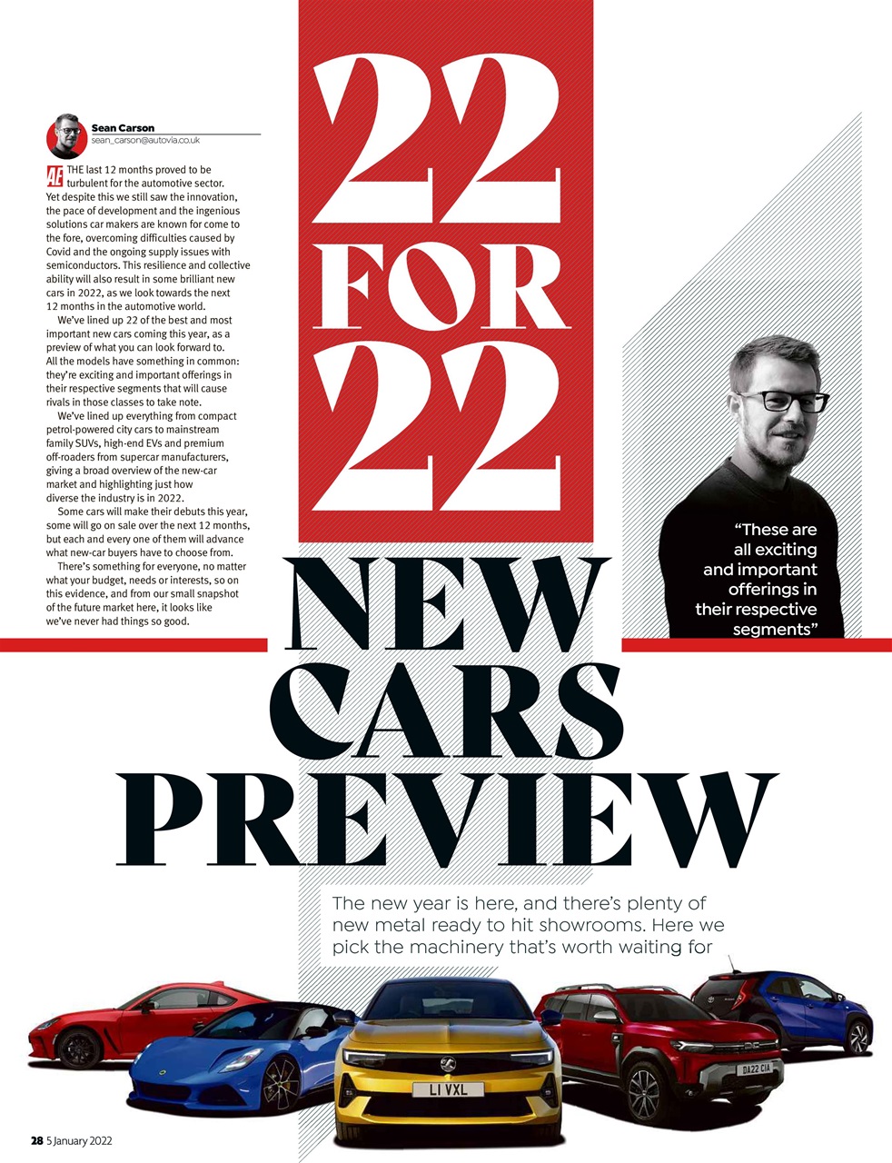 Auto Express Preview Pages