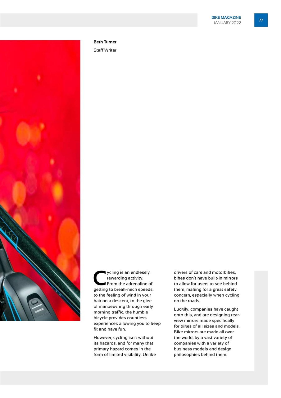 BIKE Magazine Preview Pages