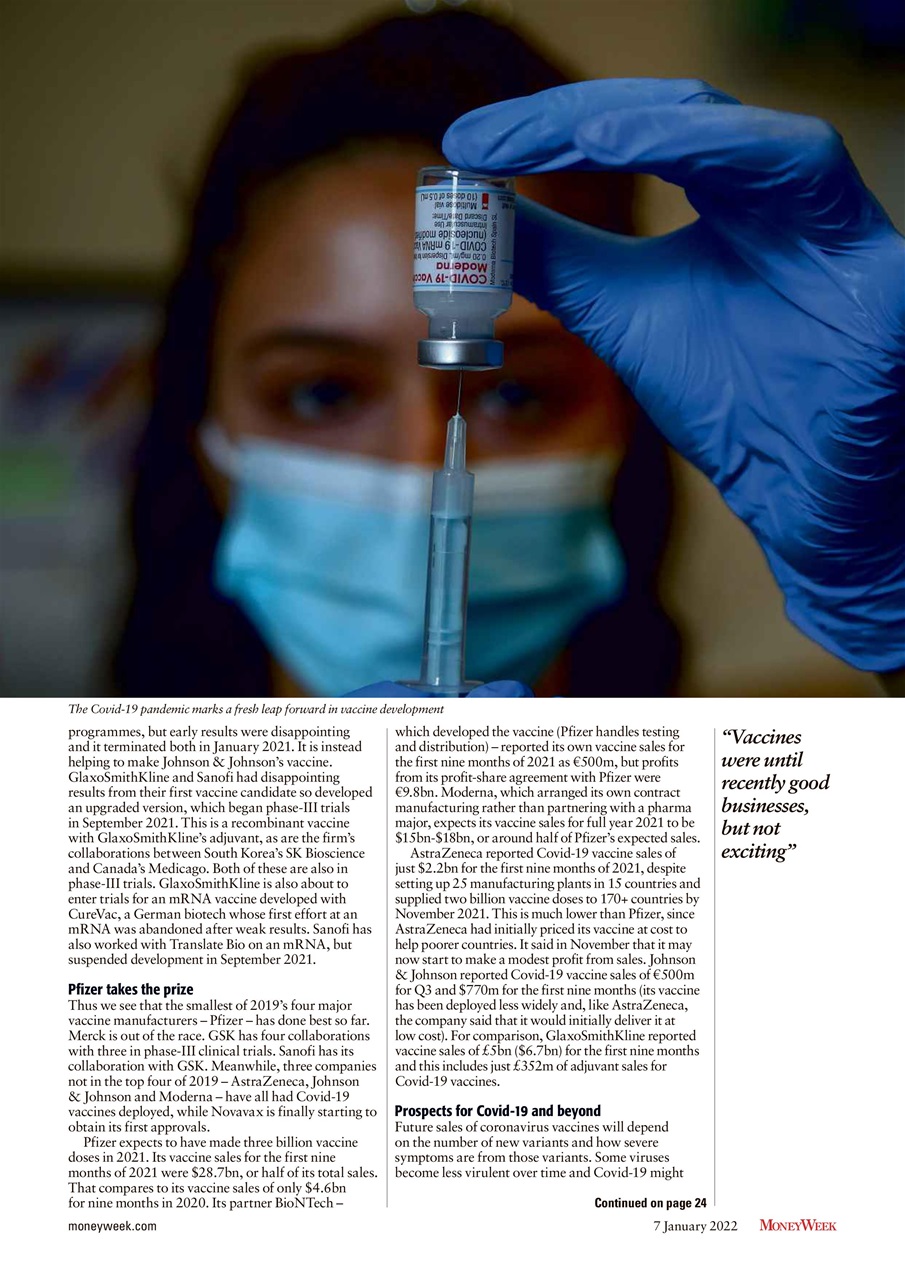 MoneyWeek Preview Pages