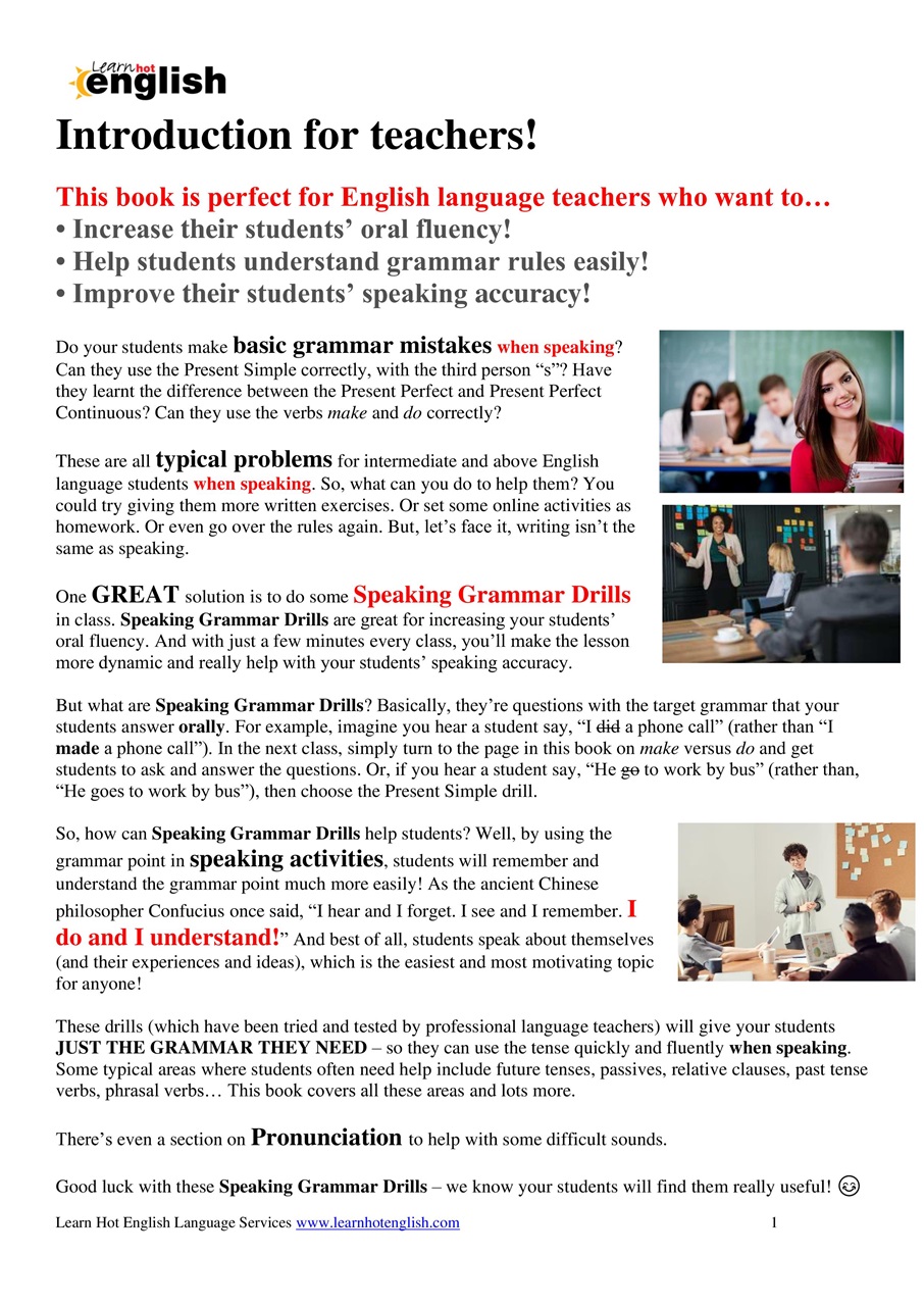 Learn Hot English Preview Pages