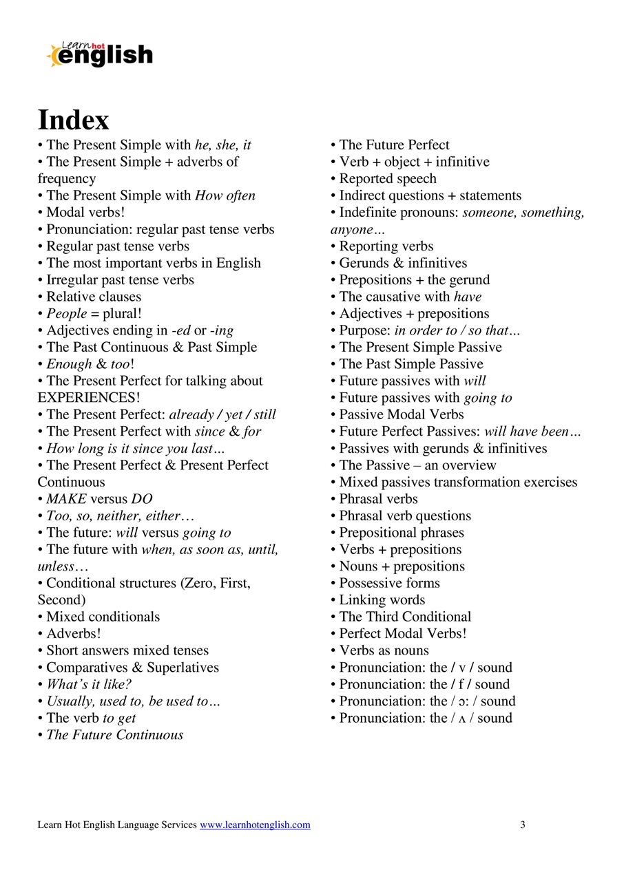Learn Hot English Preview Pages