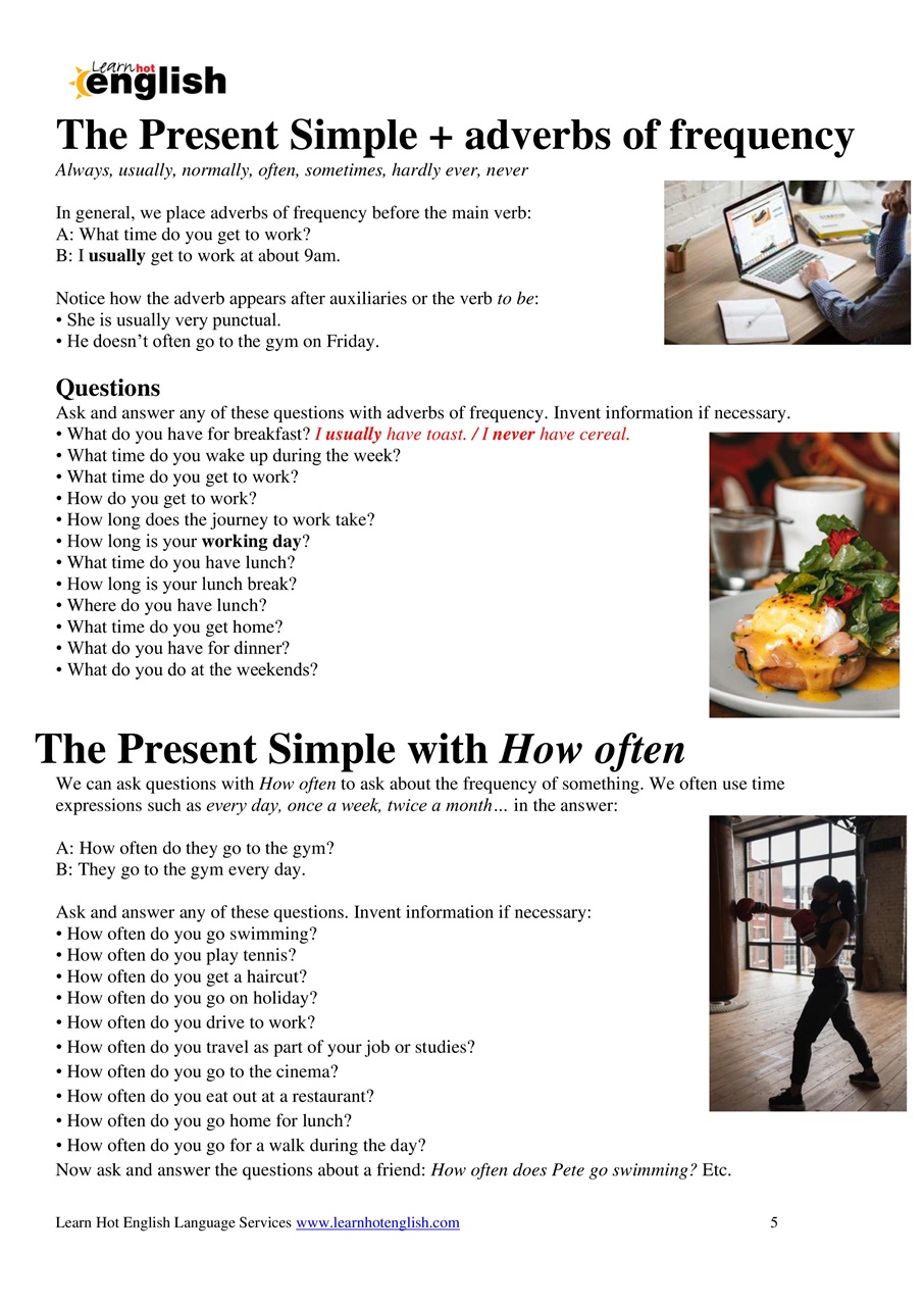 Learn Hot English Preview Pages