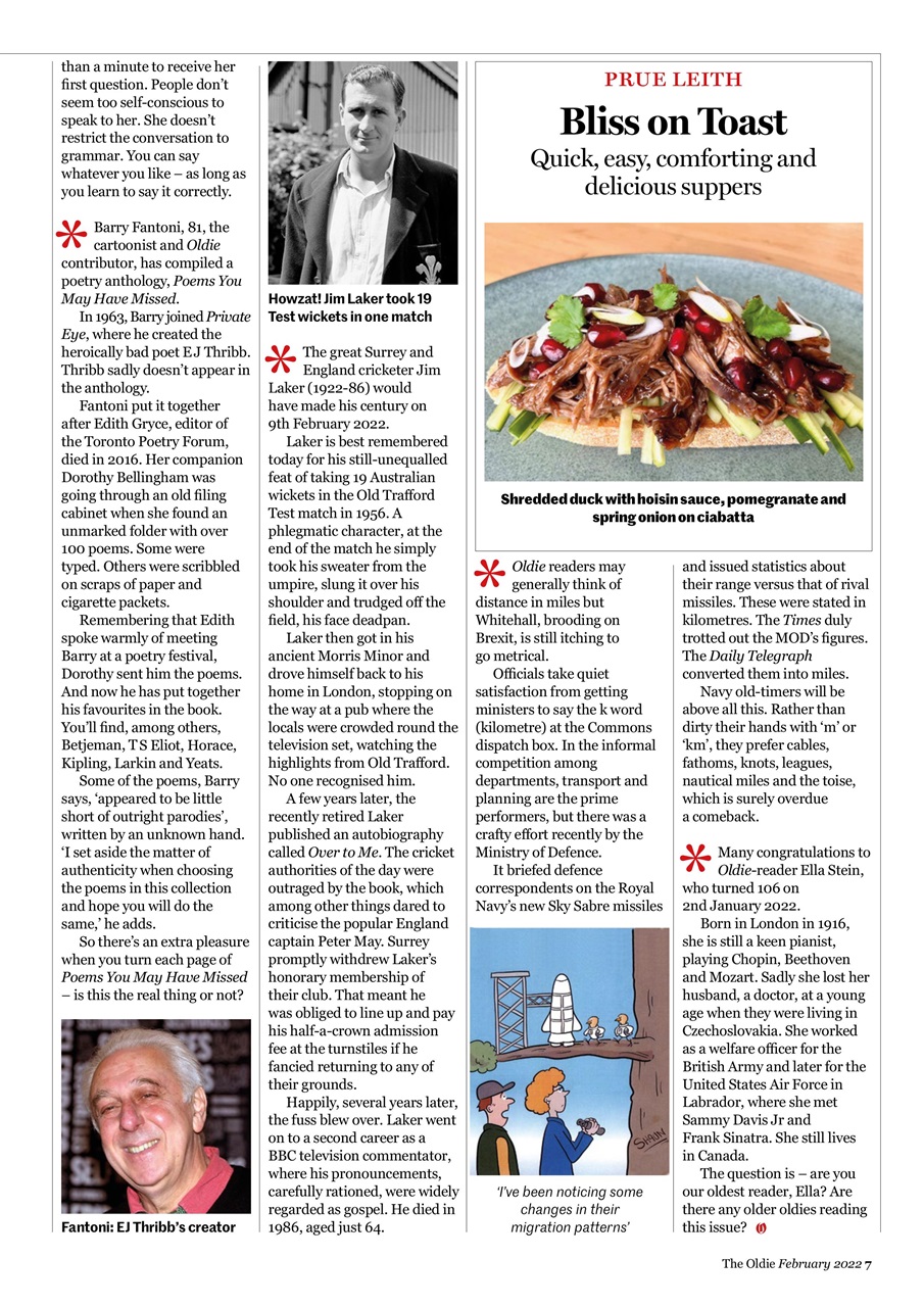 The Oldie Preview Pages