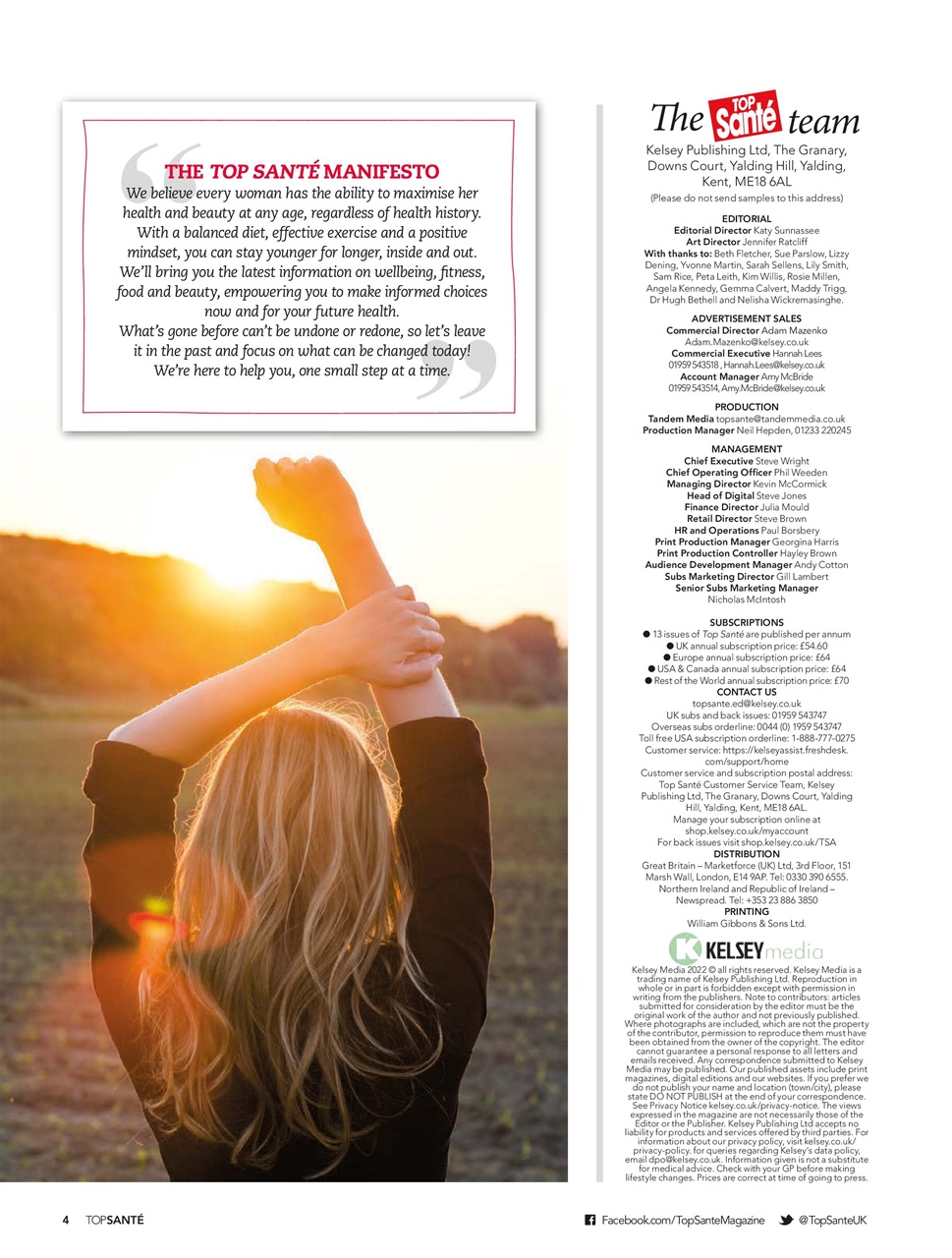 Top Sante Preview Pages