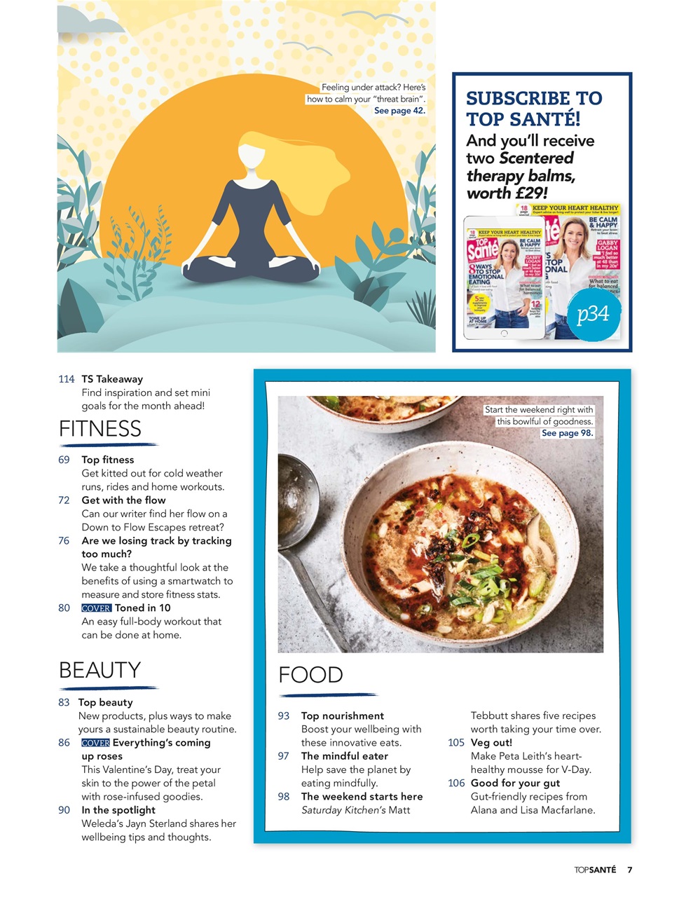 Top Sante Preview Pages