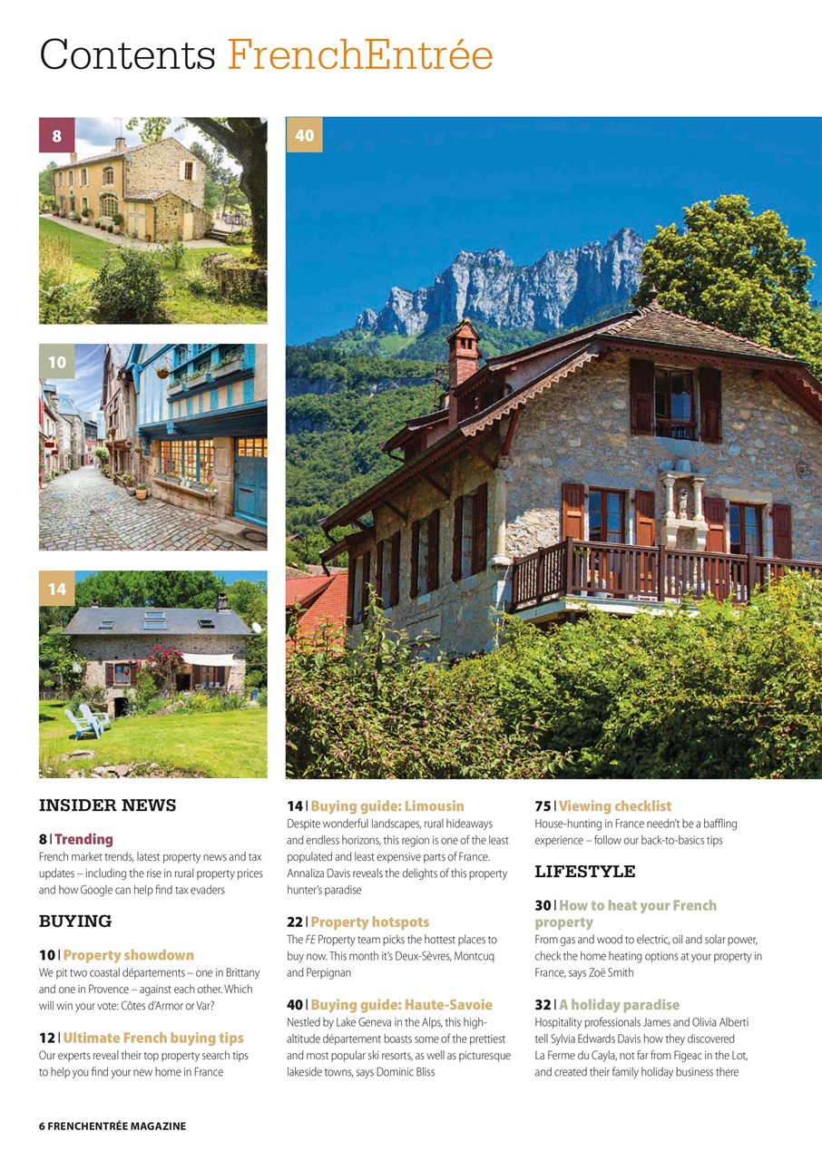 French Property News Preview Pages