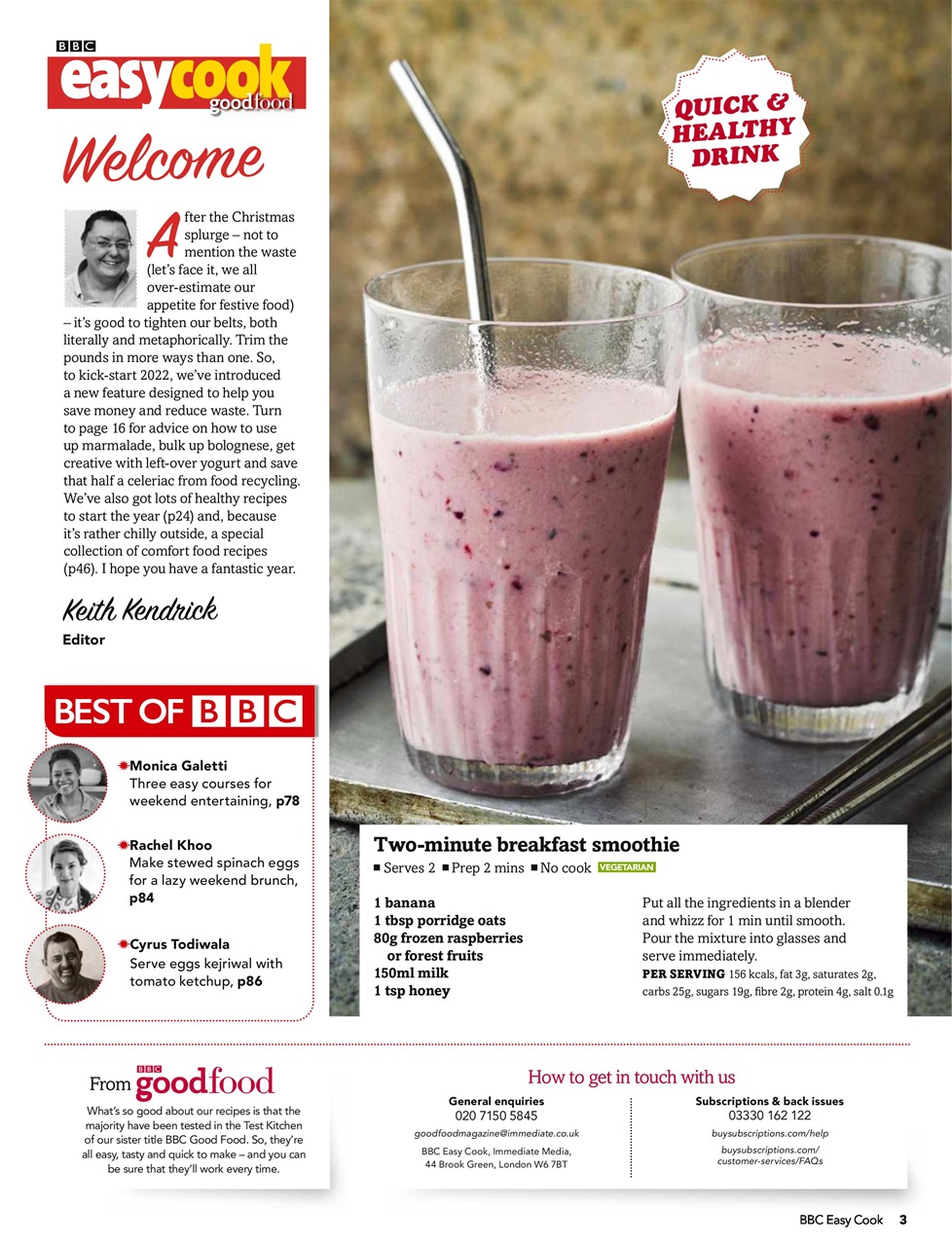 Easy Cook Magazine Preview Pages