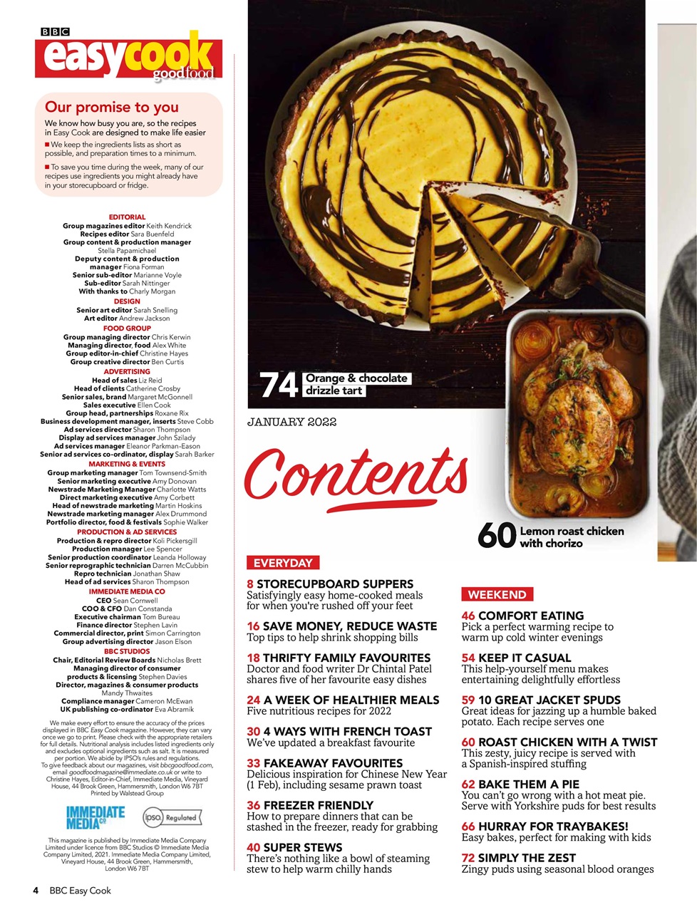 Easy Cook Magazine Preview Pages