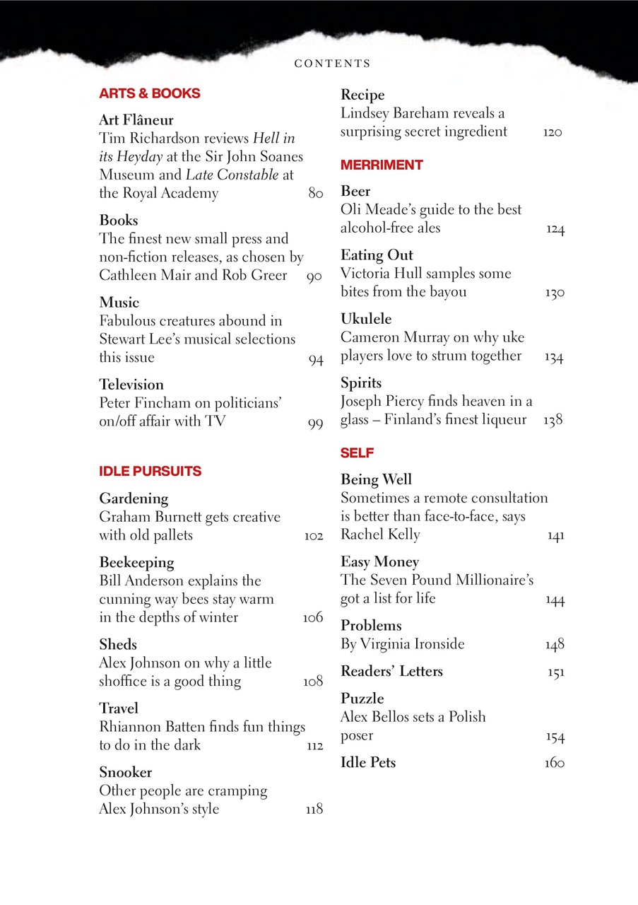 The Idler Magazine Preview Pages