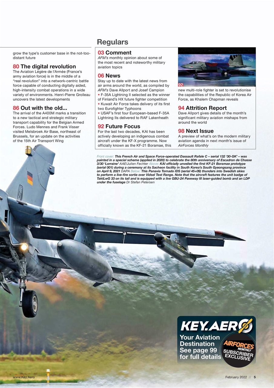 AirForces Monthly Preview Pages