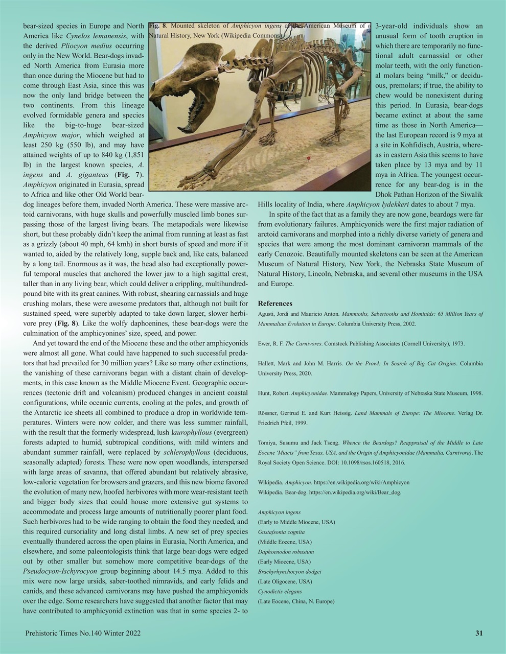 Prehistoric Times Preview Pages