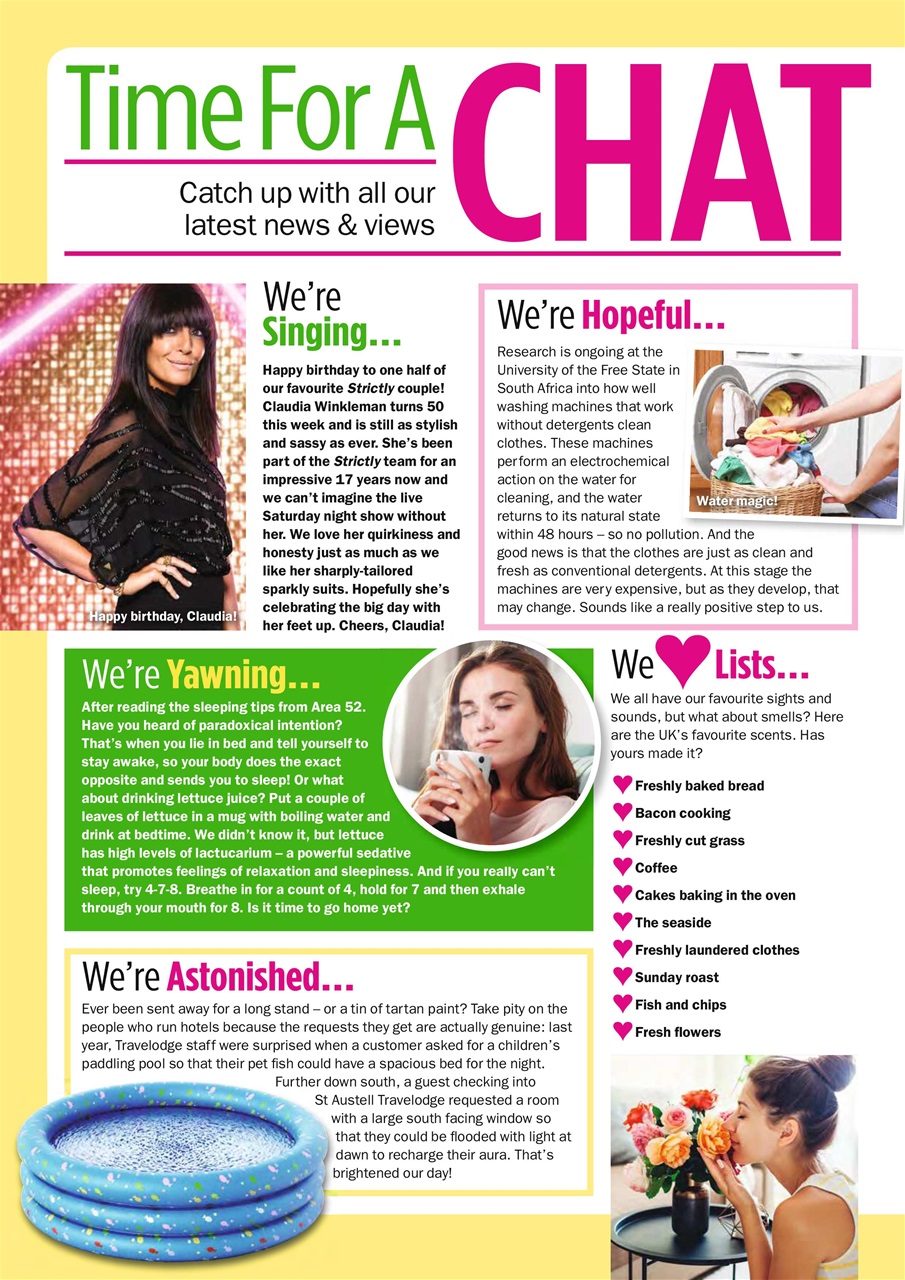 My Weekly Preview Pages