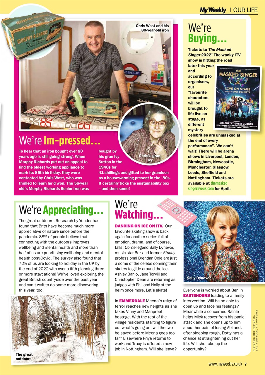 My Weekly Preview Pages