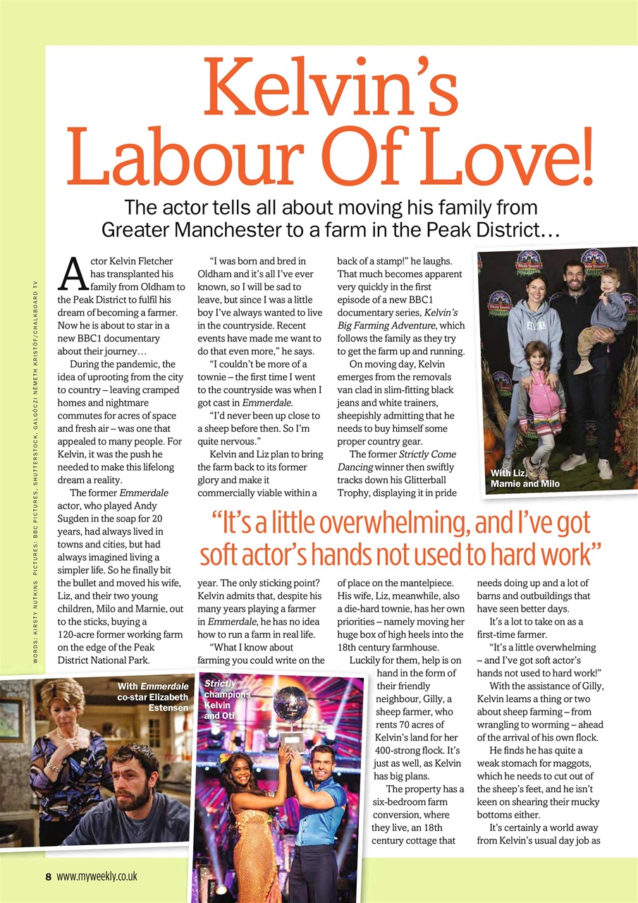 My Weekly Preview Pages