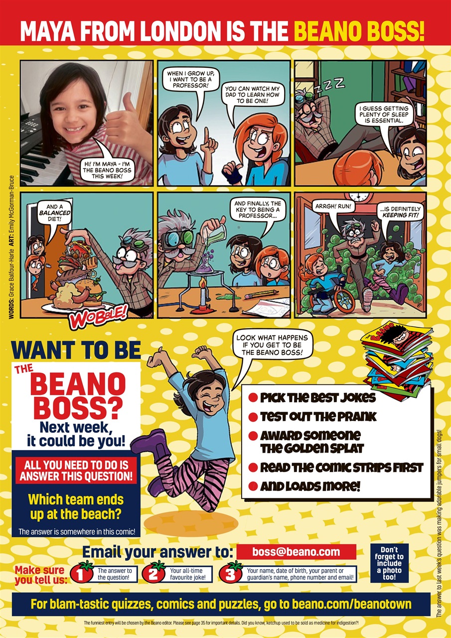 Beano Preview Pages