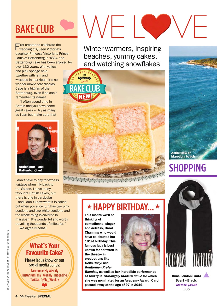 My Weekly Special Preview Pages