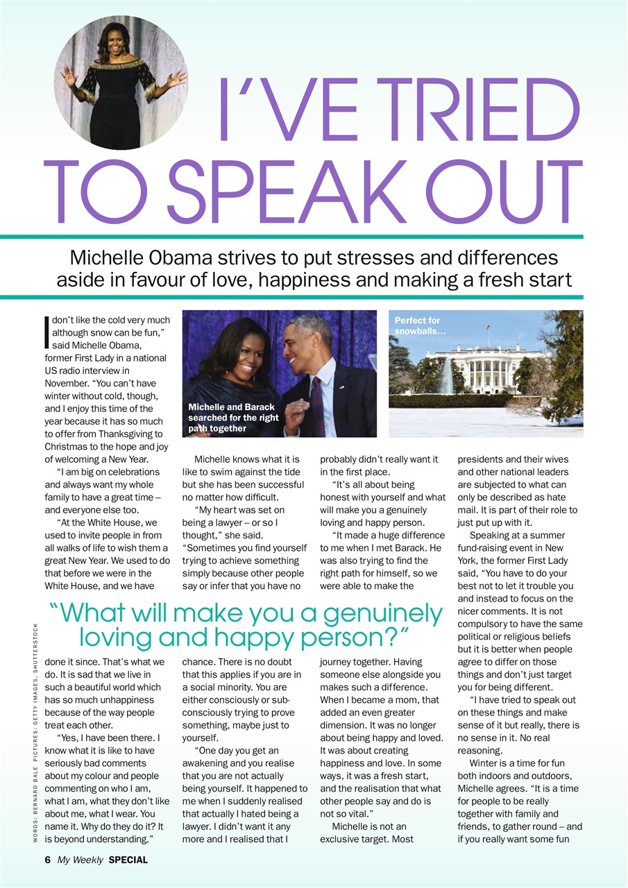 My Weekly Special Preview Pages