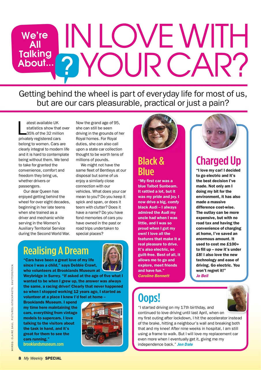 My Weekly Special Preview Pages