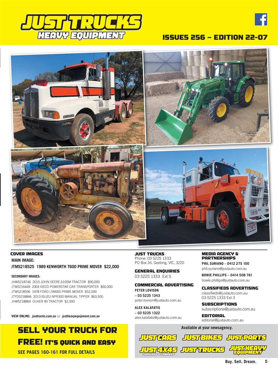 JUST TRUCKS Preview Pages