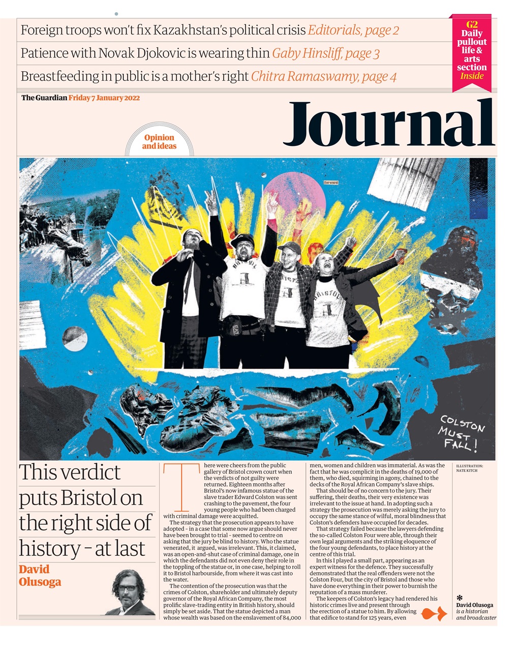 The Guardian Newspaper Preview Pages