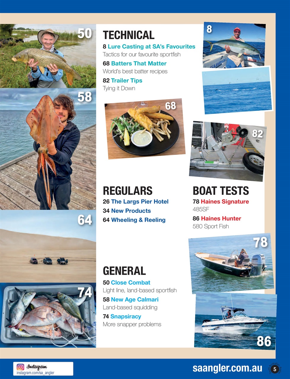 South Australian Angler Preview Pages