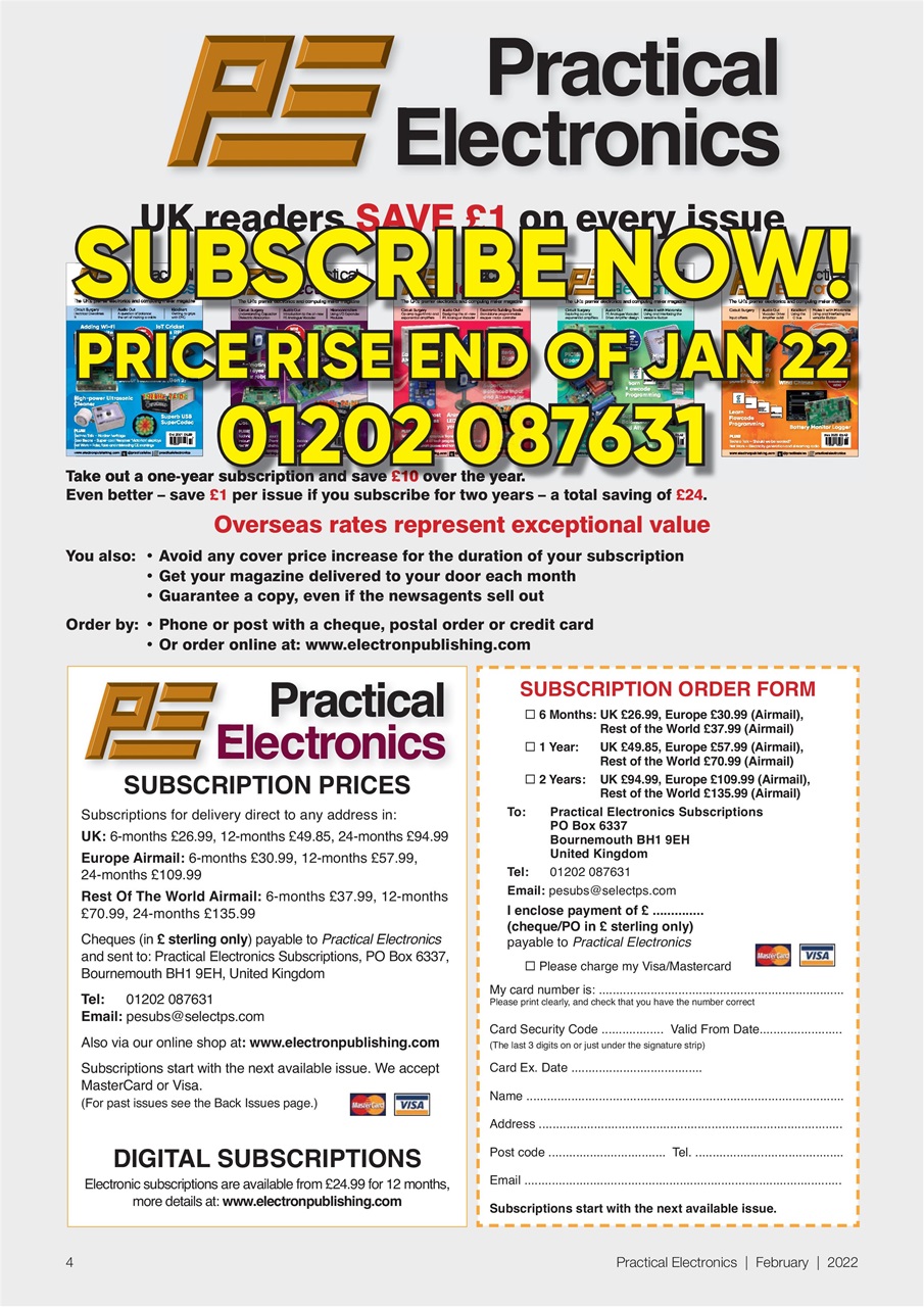 Practical Electronics Preview Pages