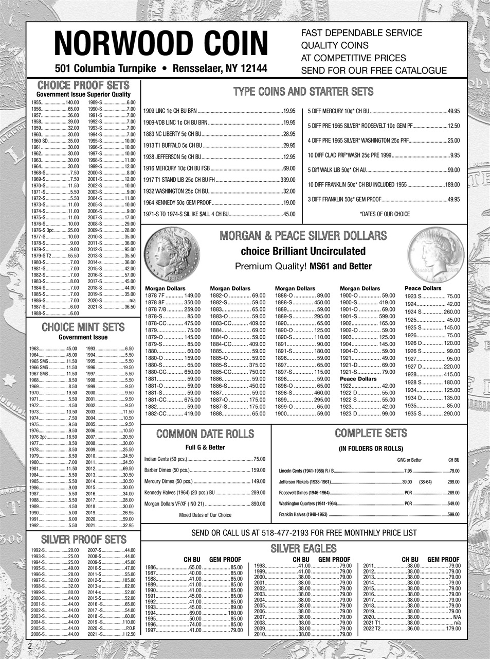 COINage Magazine Preview Pages