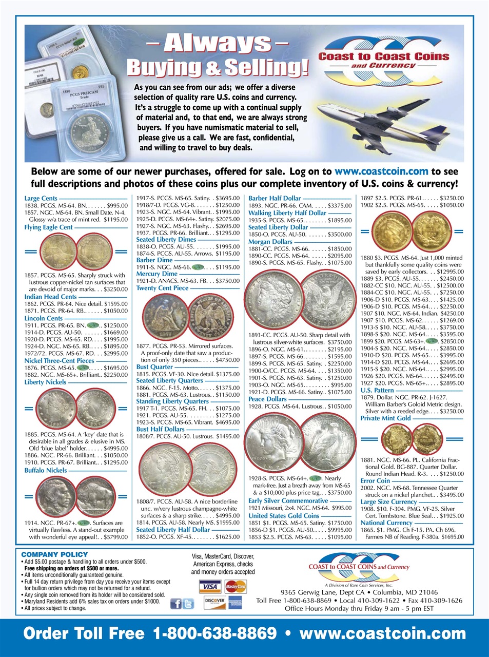 COINage Magazine Preview Pages