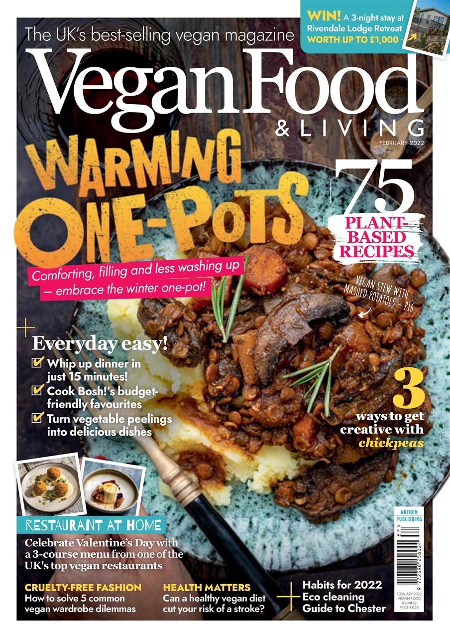 Vegan Food & Living Magazine Preview Pages