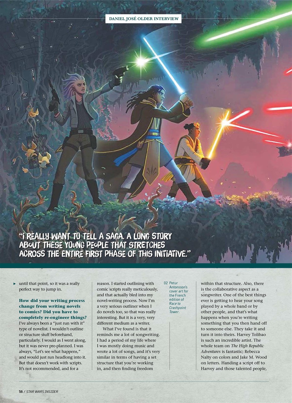 Star Wars Insider Preview Pages