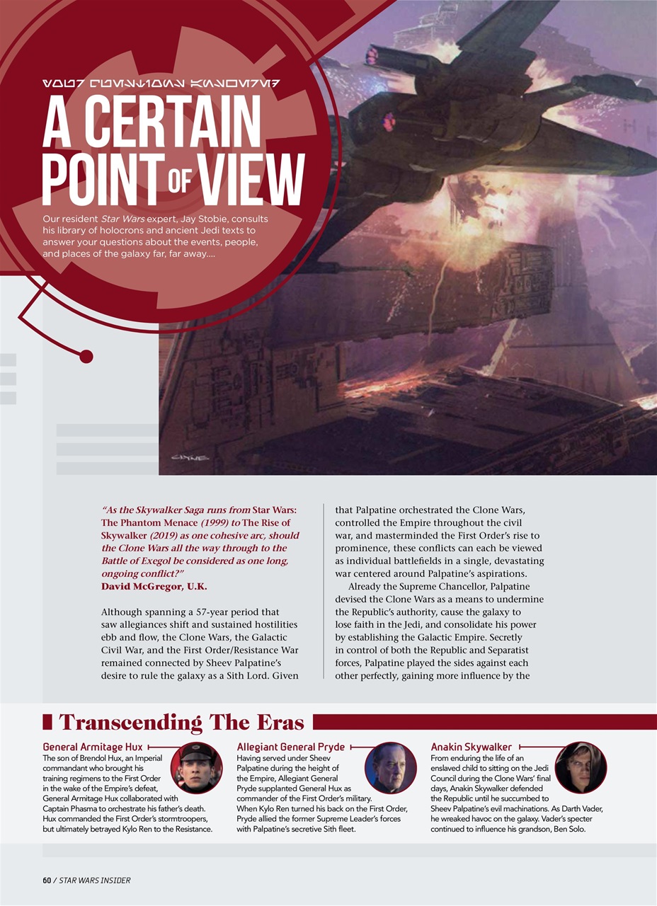 Star Wars Insider Preview Pages
