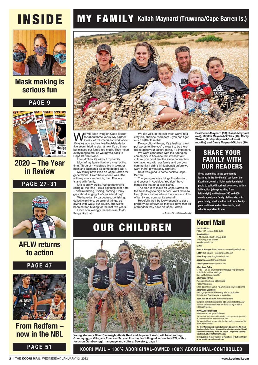 Koori Mail Preview Pages