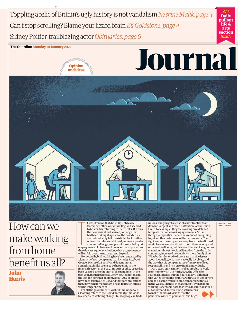 The Guardian Newspaper Preview Pages