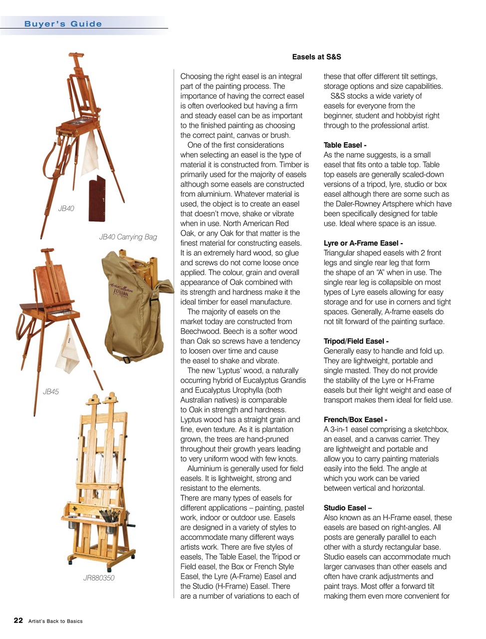 Artists Back to Basics Preview Pages