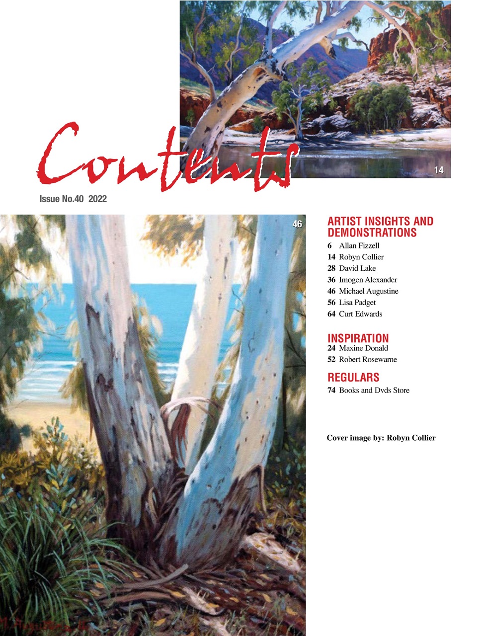 Australian How to Paint Preview Pages