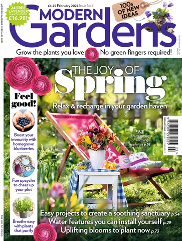 Modern Gardens issue Feburary 2022