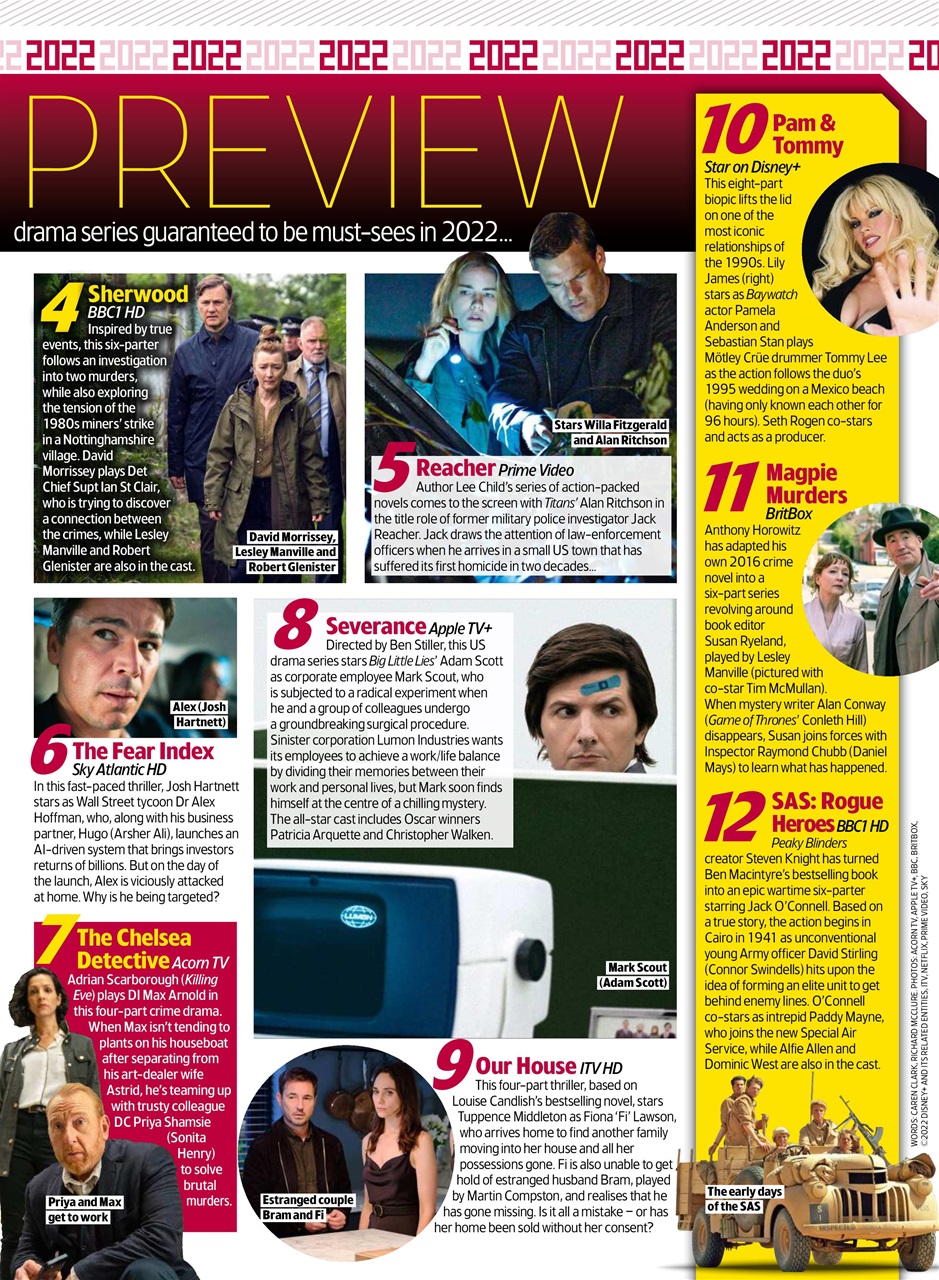 TV & Satellite Week Preview Pages